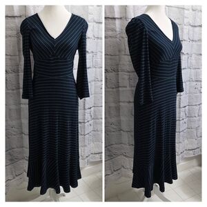 Maeve By Anthropologie Flores Striped Dress Size Small